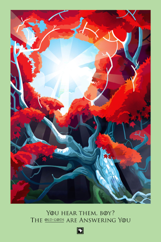 Illustration for article titled Querrás ver Juego de Tronos en iMax solo por hacerte con estos pósters